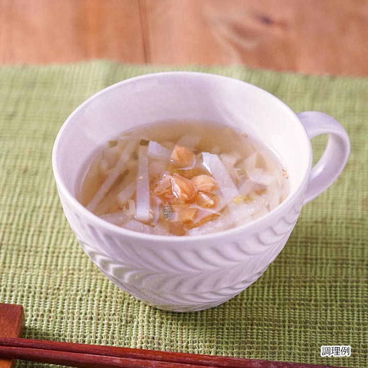 紀州梅ととろろ昆布のスープ（フリーズドライ）