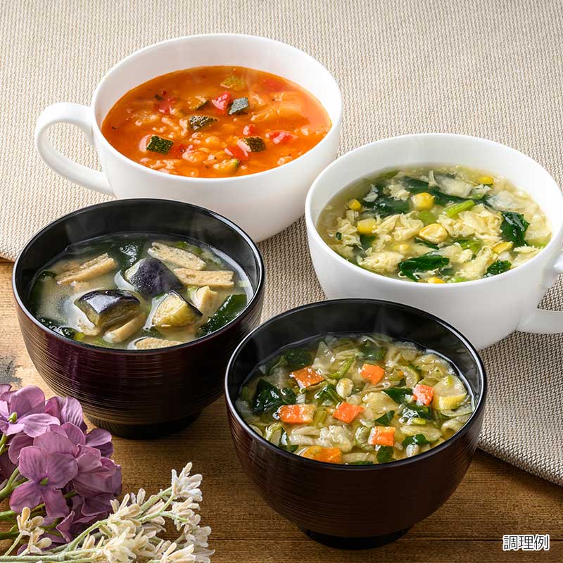 スープ&味噌汁6袋ギフト(フリーズドライ)