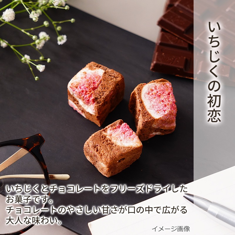 選べるいちごの雪どけ・いちじくの初恋4袋セット（フリーズドライ）