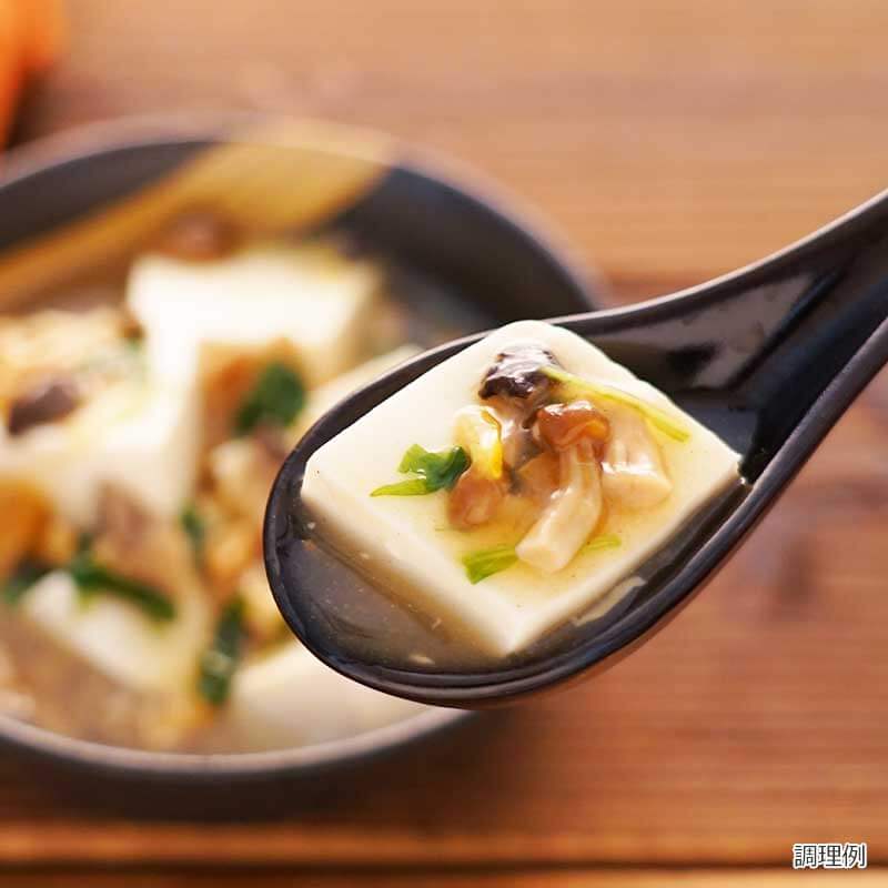 【数量限定】霜降りひらたけのあんかけ豆富の素