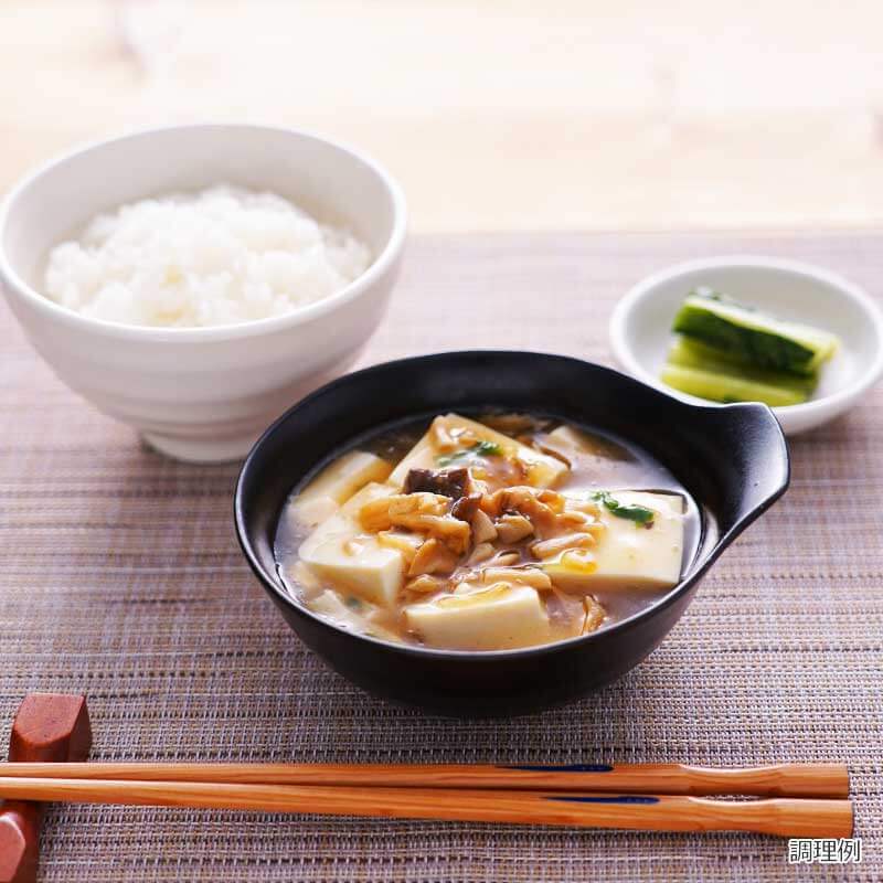 【数量限定】霜降りひらたけのあんかけ豆富の素