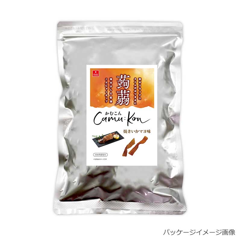 【数量限定】かむこん 焼きいかマヨ味（75g）