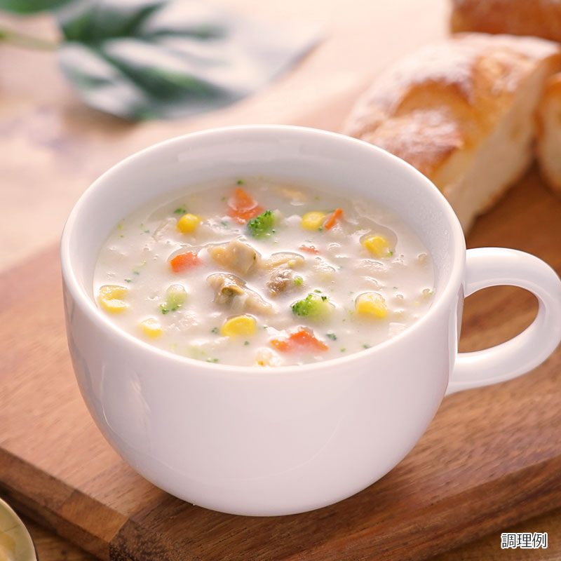 まとめ買い　彩り具材のクラムチャウダー（15食）（フリーズドライ）