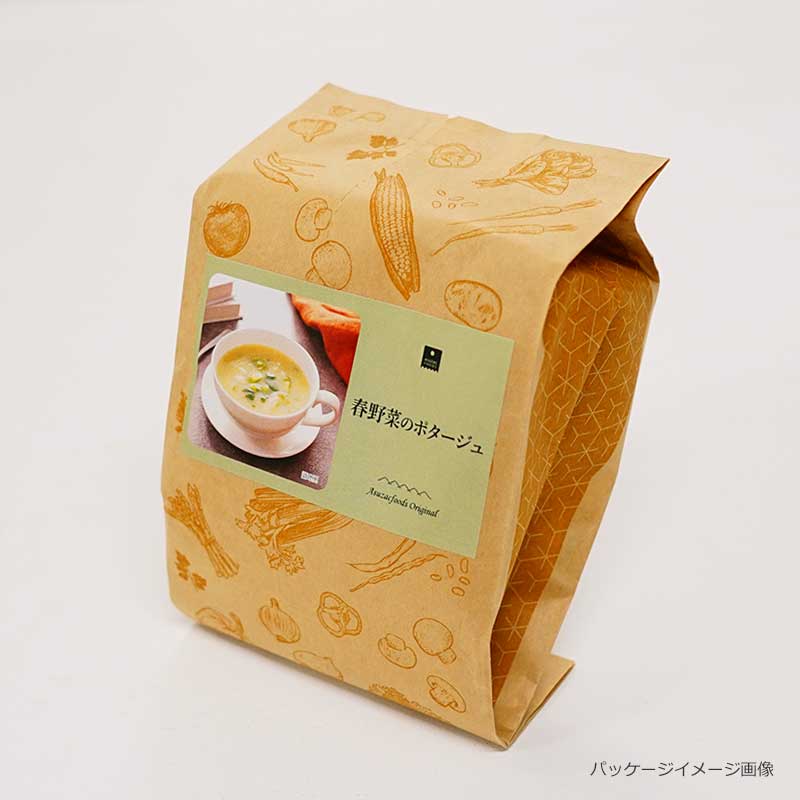 選べる彩り具材のクラムチャウダー・春野菜のポタージュ4袋セット（12食）（フリーズドライ）
