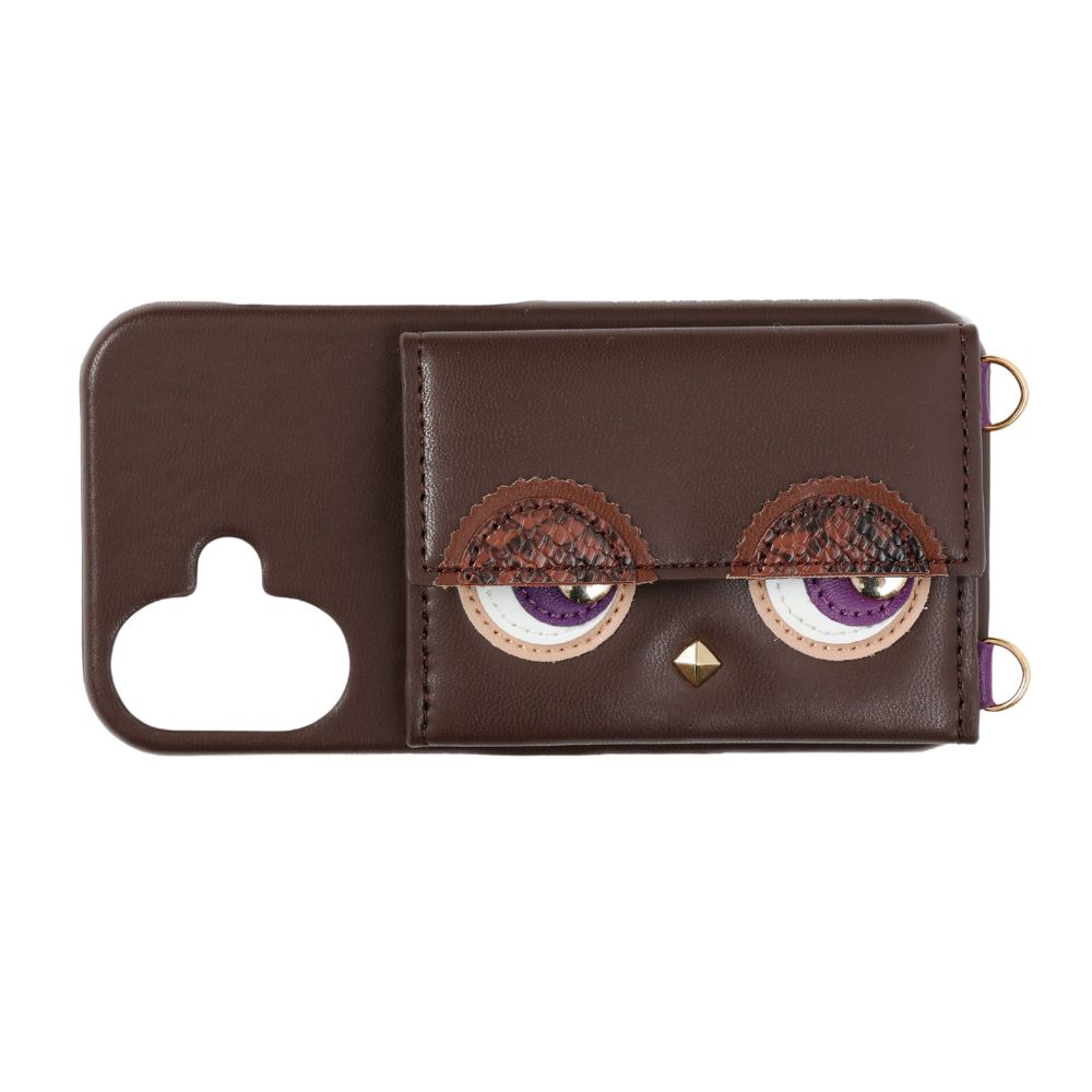 iPhone16対応 Ivy for LOOKWAY03 アイビーダークブラウン【STARRY FEM