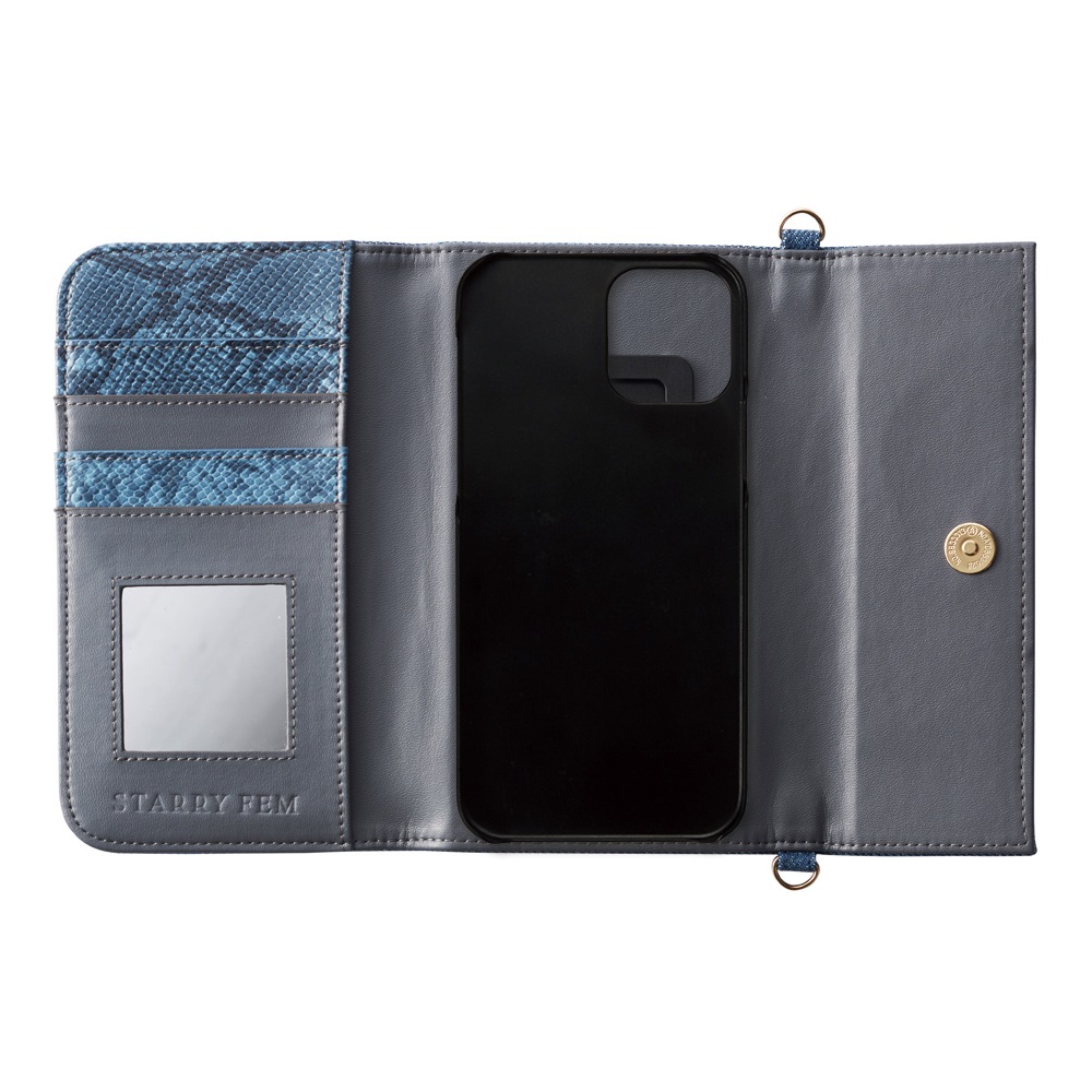 [10/31Ź⤷Ϻ߸˴ޤǤβ] iPhone12ProMaxб LOOKWAY03 Denim å03 ǥ˥STARRY FEM ꡼ե