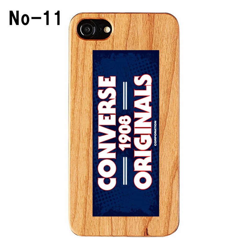 iPhoneSE(��3����/��2����)/8/7/6s/6�б� �ϡ��ɥ����� ���̥����� TPU������ CONVERSE ����С��� wood case ���åɥ����� ���ˡ������֥���