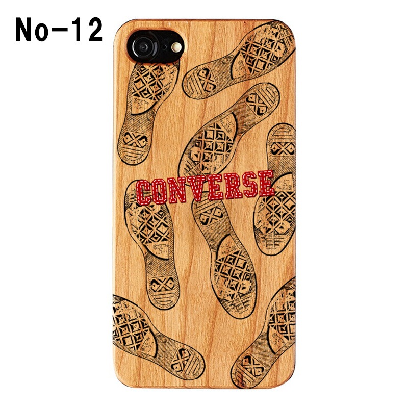iPhoneSE(��3����/��2����)/8/7/6s/6�б� �ϡ��ɥ����� ���̥����� TPU������ CONVERSE ����С��� wood case ���åɥ����� ���ˡ������֥���