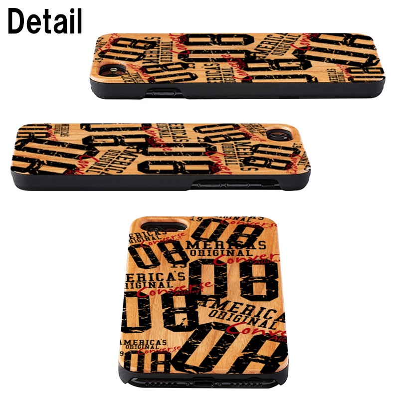 iPhoneSE(��3����/��2����)/8/7/6s/6�б� �ϡ��ɥ����� ���̥����� TPU������ CONVERSE ����С��� wood case ���åɥ����� ���ˡ������֥���