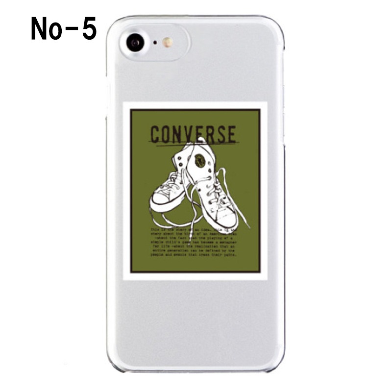 iPhoneSE(��3����/��2����)/8/7/6s/6�б� ���ꥢ�ϡ��ɥ����� Ʃ�������� CONVERSE ����С��� ���ˡ������֥���