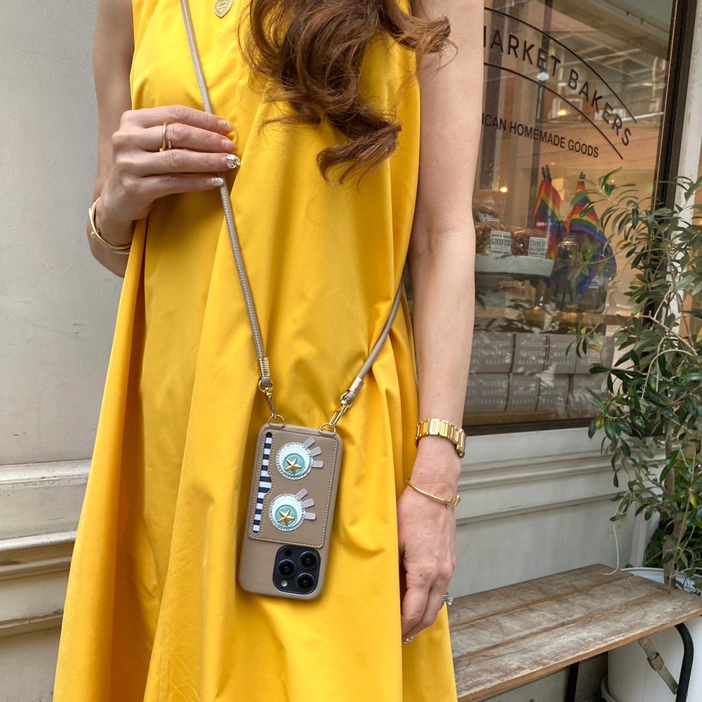 iPhone16対応 Abby05 アビー05 ベージュ【STARRY FEM スターリーフェム