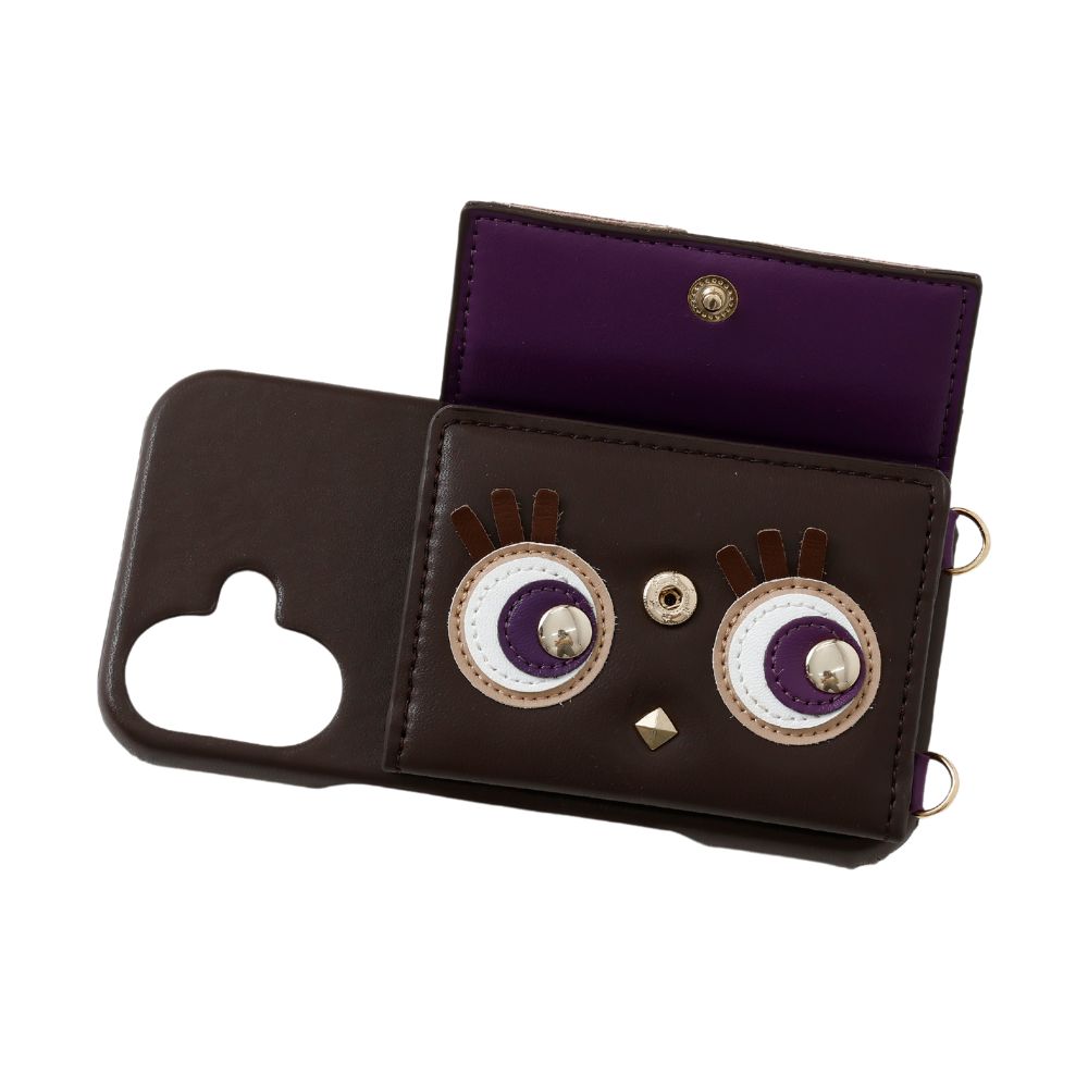 iPhone16対応 Ivy for LOOKWAY03 アイビーダークブラウン【STARRY FEM