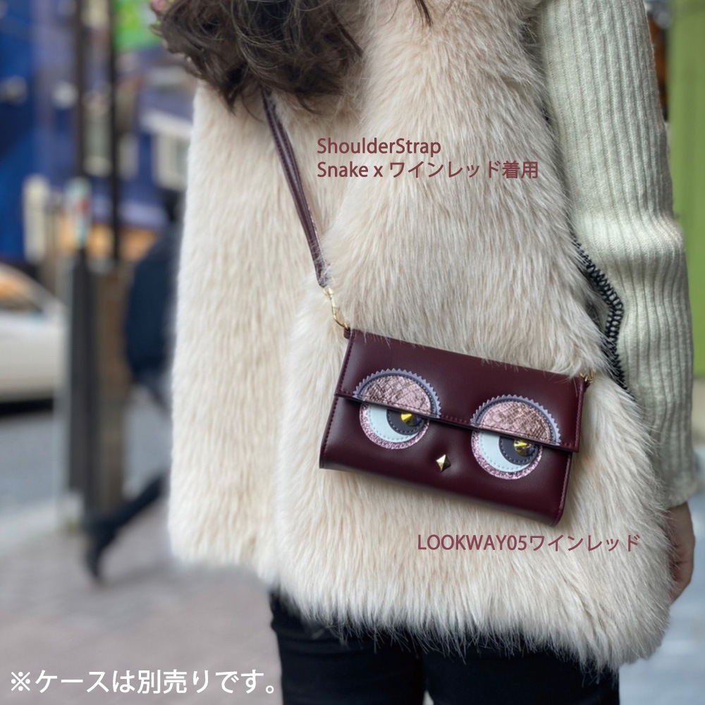 ����� Ĵ���դ� Shoulder Strap Snakex�磻���å� �����������ȥ�å� ���͡���x�磻���åɡ�STARRY FEM �������꡼�ե����