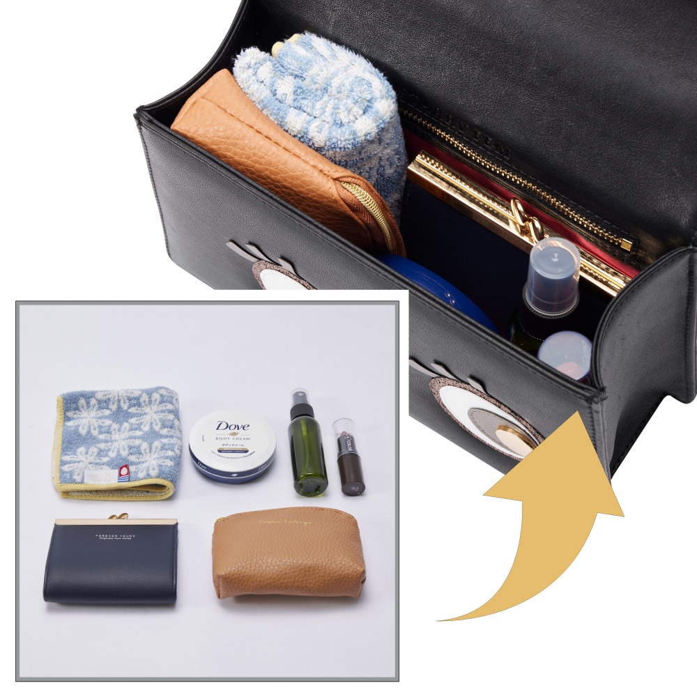 [10/31Ź⤷Ϻ߸˴ޤǤβ]LOOKWAY Mini Bag01 ܵץߥ˥Хå Black ֥åSTARRY FEM ꡼ե STARRY FEMOptional Accessory