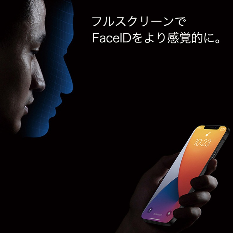 iPhone12/iPhone12Pro/iPhone12mini/iPhone12ProMax�б� ���̶������饹�ե���� �վ��ݸ� �����ݸ� ɽ�̹���9H Ķ��0.33mm