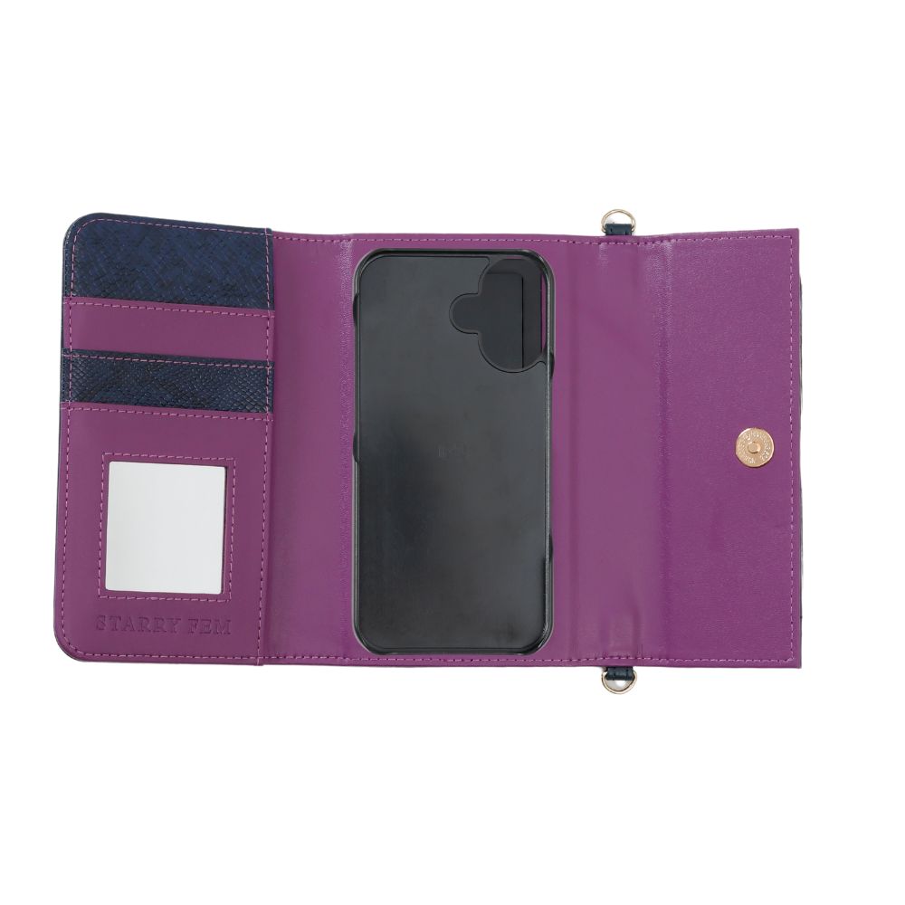 iPhone16�б� LOOKWAY07 �ͥ��ӡ� �ӥ��塼�ǥ��졼�����/���륯��STARRY FEM �������꡼�ե����