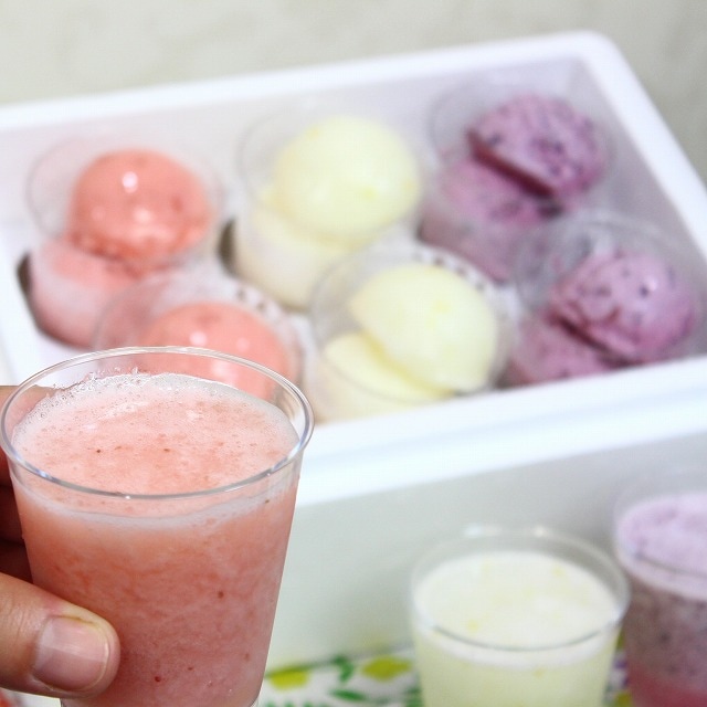 ジェラテリア マキシム スムージー飲み比べセット【お届け日はおまかせ】