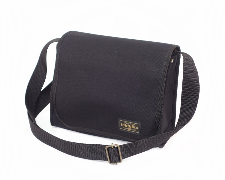いちひこ帆布 和吉バッグ (黒)