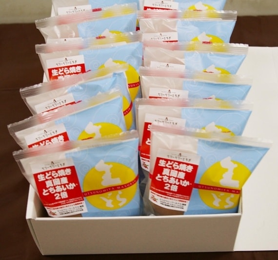 桝金　生どらやきとちあいか2倍