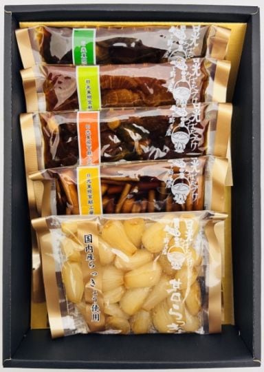 日光醤油のろばたづけ　たくさん味わえるセット