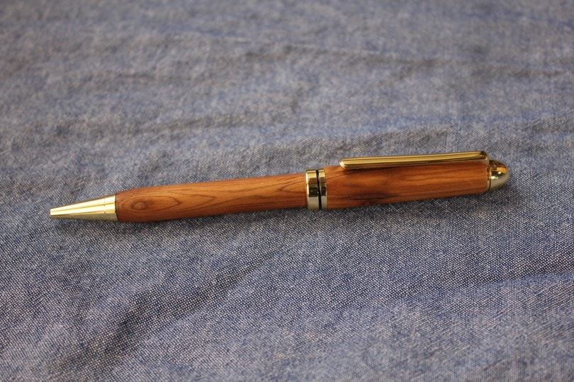 大日光クラフト　日光杉並木手作りボールペン「ふるさと」 送料無料　≪ お届け日時指定不可 ≫