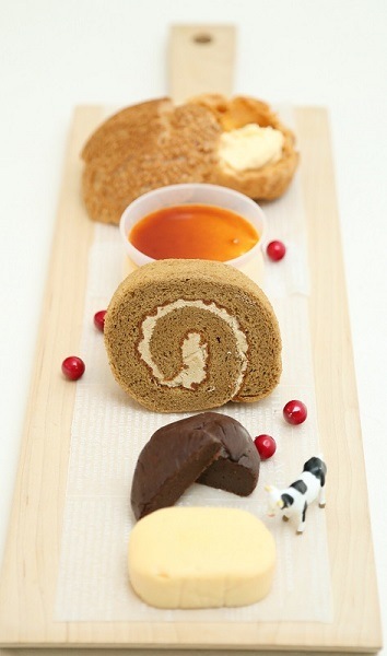 ロンシャン洋菓子店　半生ケーキセット