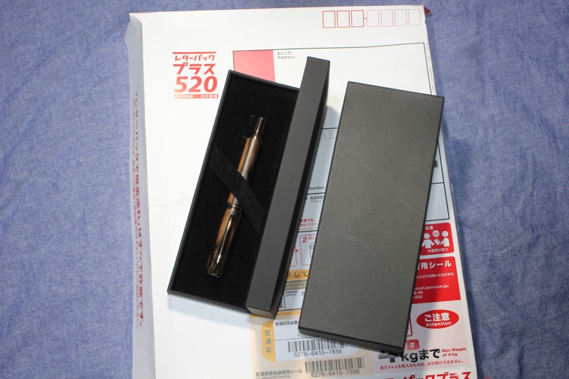 大日光クラフト　日光杉並木手作り万年筆　ギフトケース付き　送料無料　≪ お届け日時指定不可 ≫