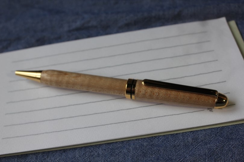 大日光クラフト　栃木県の県木・『栃の木手づくりボールペン』（スタンダード）送料無料　≪ お届け日時指定不可 ≫