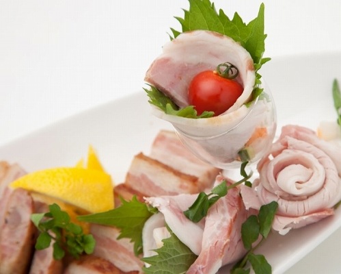 益子手作りハム工房　とん太ファミリー　ウインナー＆スライスセット