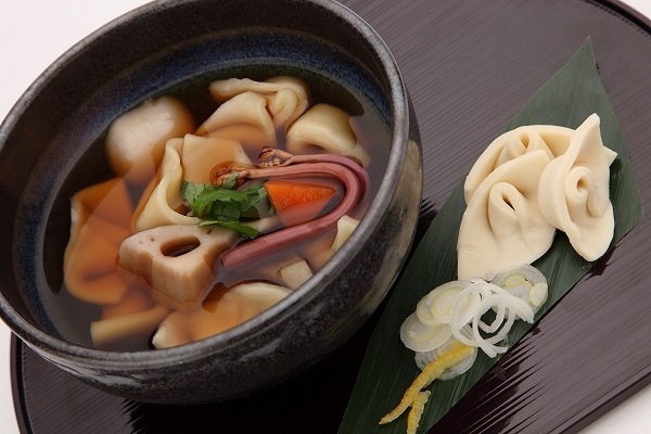 耳うどん ８人前 ４パック（つゆ付き）