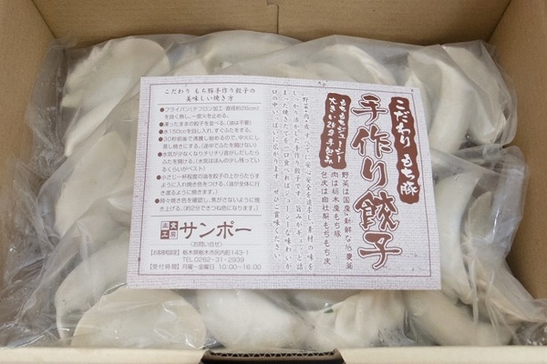 イートライフサカモト　栃木産こだわり手作りもち豚餃子【お届け日はおまかせ】