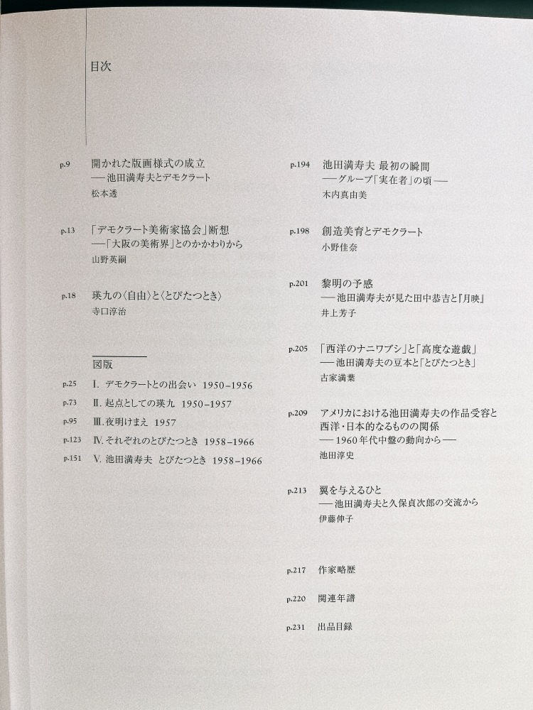 とびたつとき　池田満寿夫とデモクラートの作家