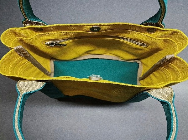 宇都宮美術館オリジナルカラー　いちひこ帆布ミニトートバッグ　マスタード