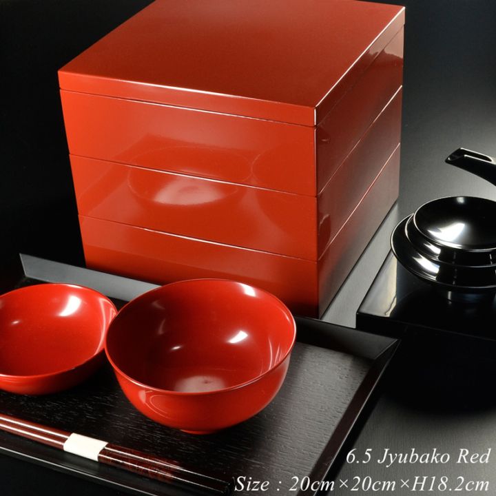 崎陽軒 重箱 漆塗り 重箱・弁当箱 - 秀衡塗工房 丸三漆器 オンラインストア