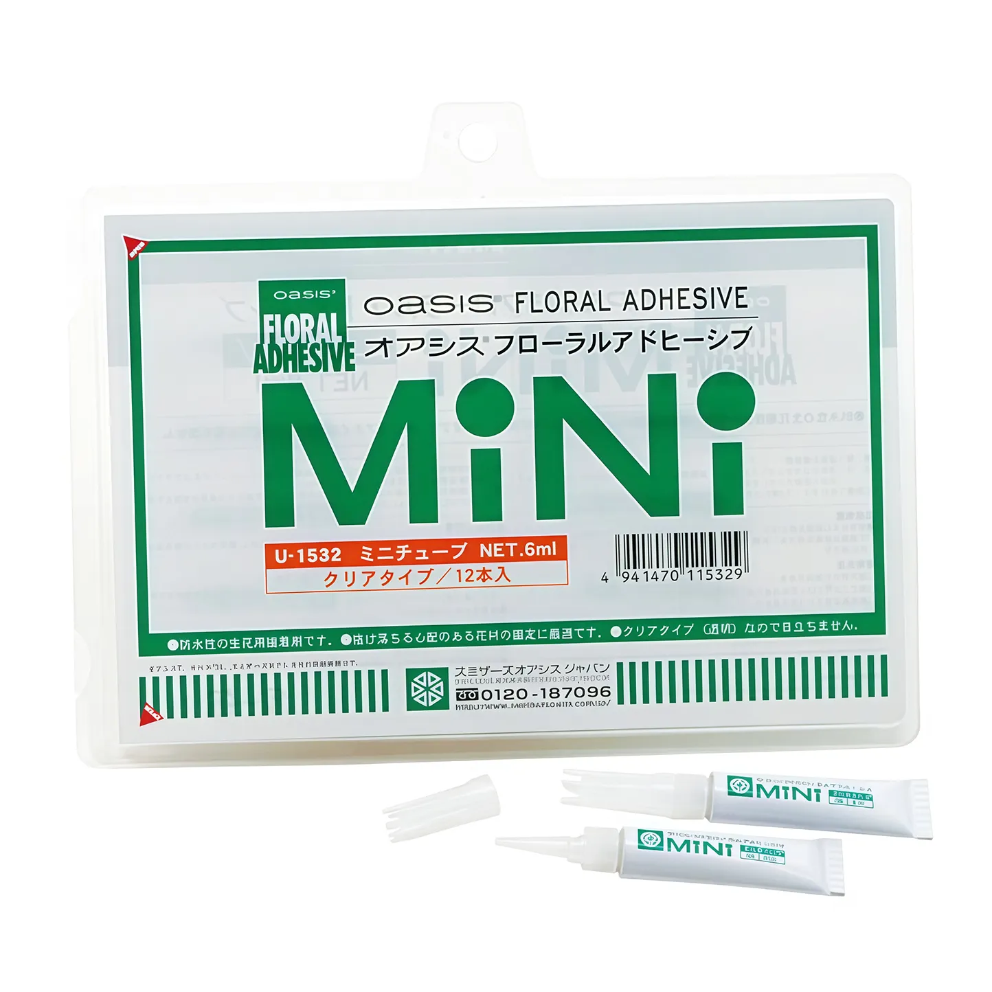 ★ＡＸ★フローラルアドヒーシブミニチューブ６ｍｌ×12
