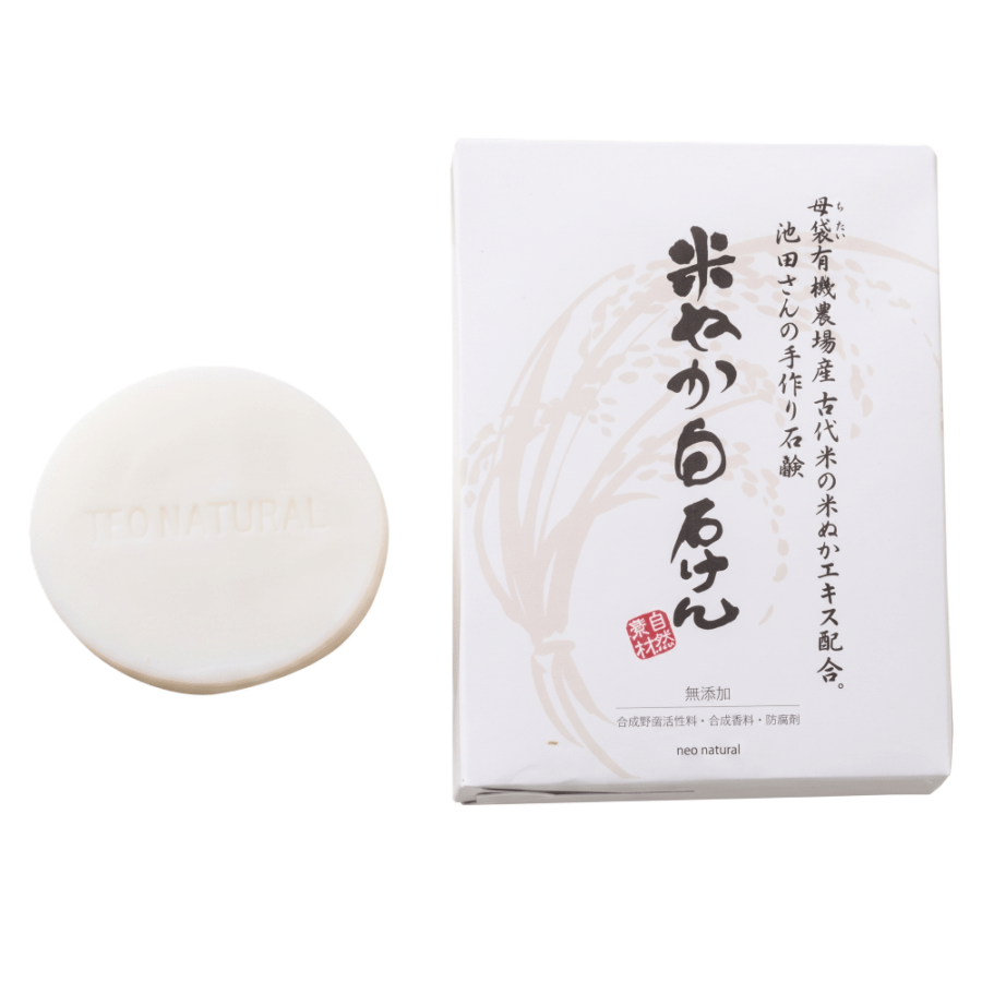 米ぬか白石けん80g
