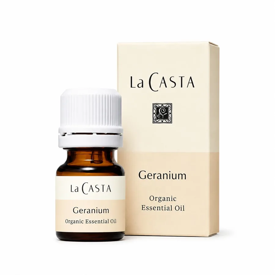 La CASTA／エッセンシャルオイル ゼラニウム 6ml