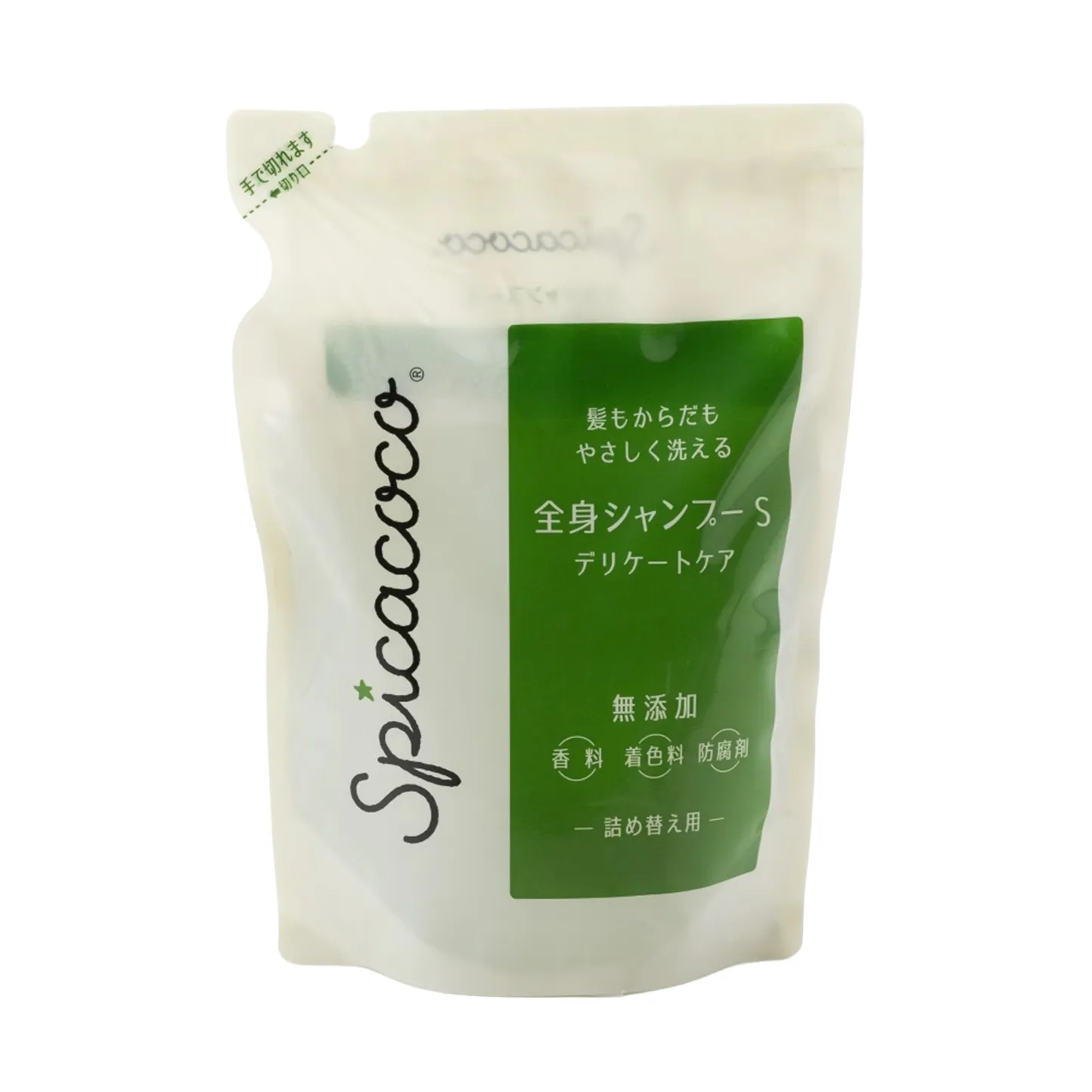 全身シャンプー敏感肌用ソフト 詰替用 500ml