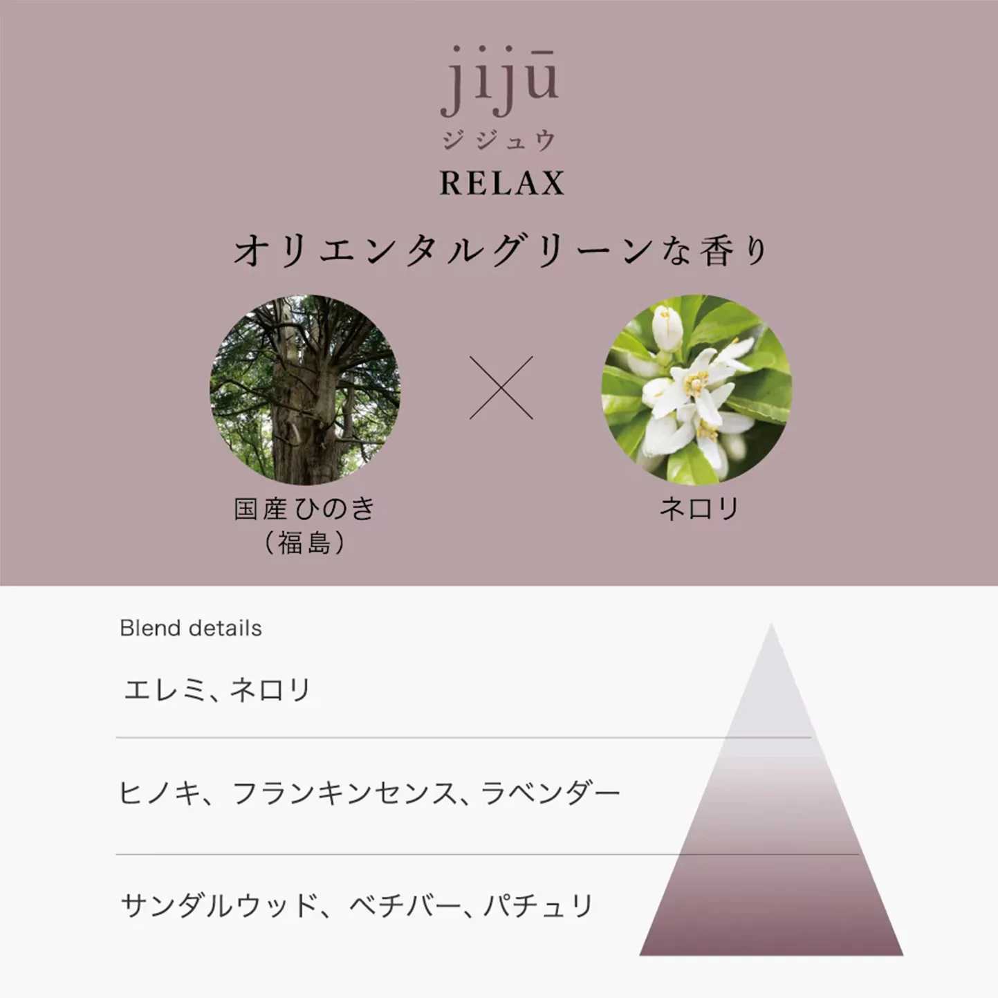 【hana to mi】アロマティックディフューザー jiju