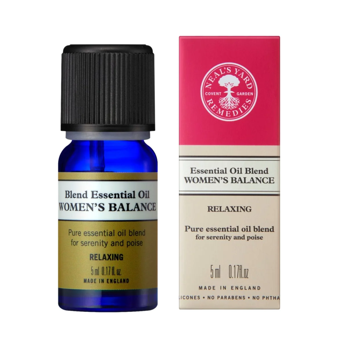 【ブレンドエッセンシャルオイル】ウーマンズバランス 5ml