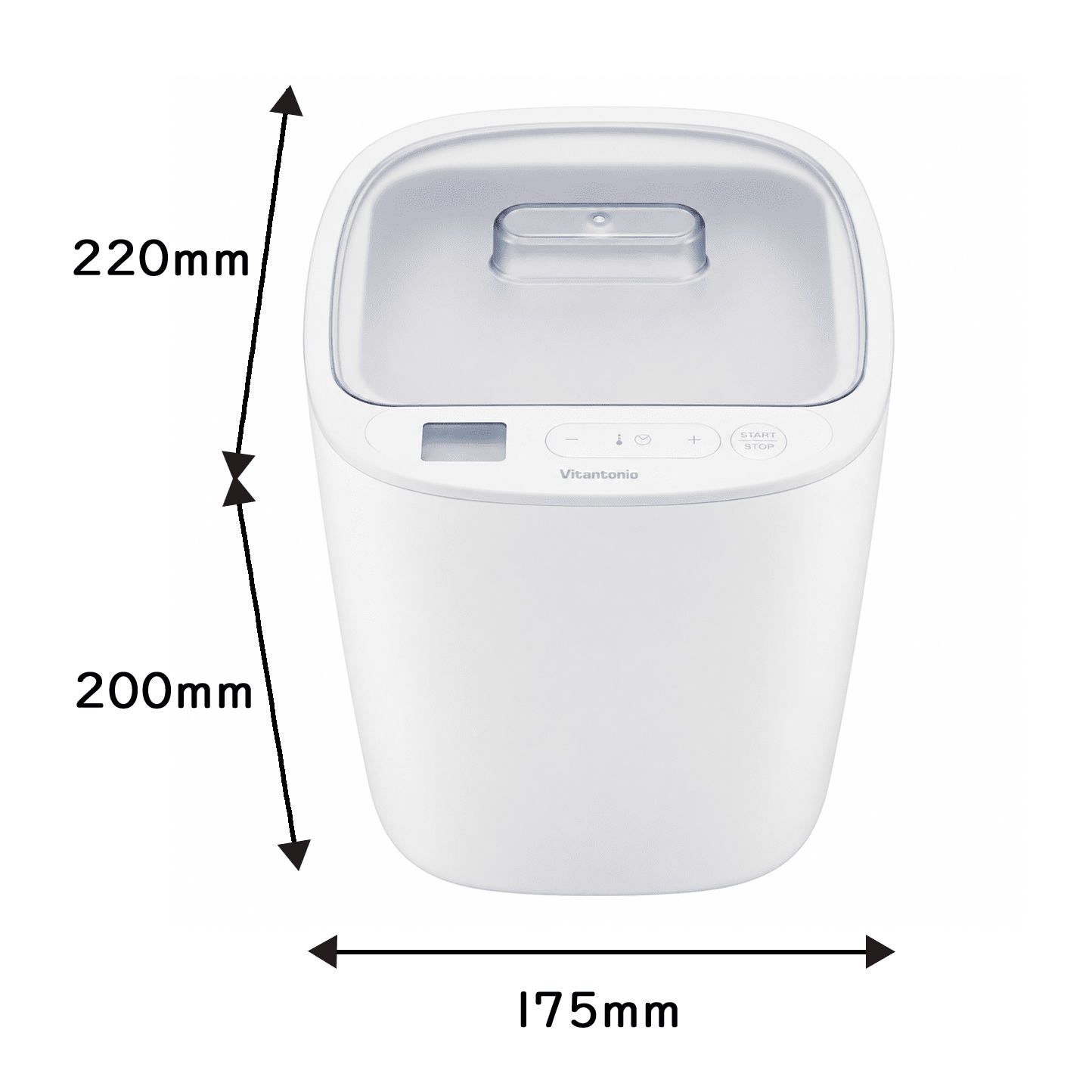 Vitantonio 発酵メーカー FERMENTATION MAKER VFM-10-W