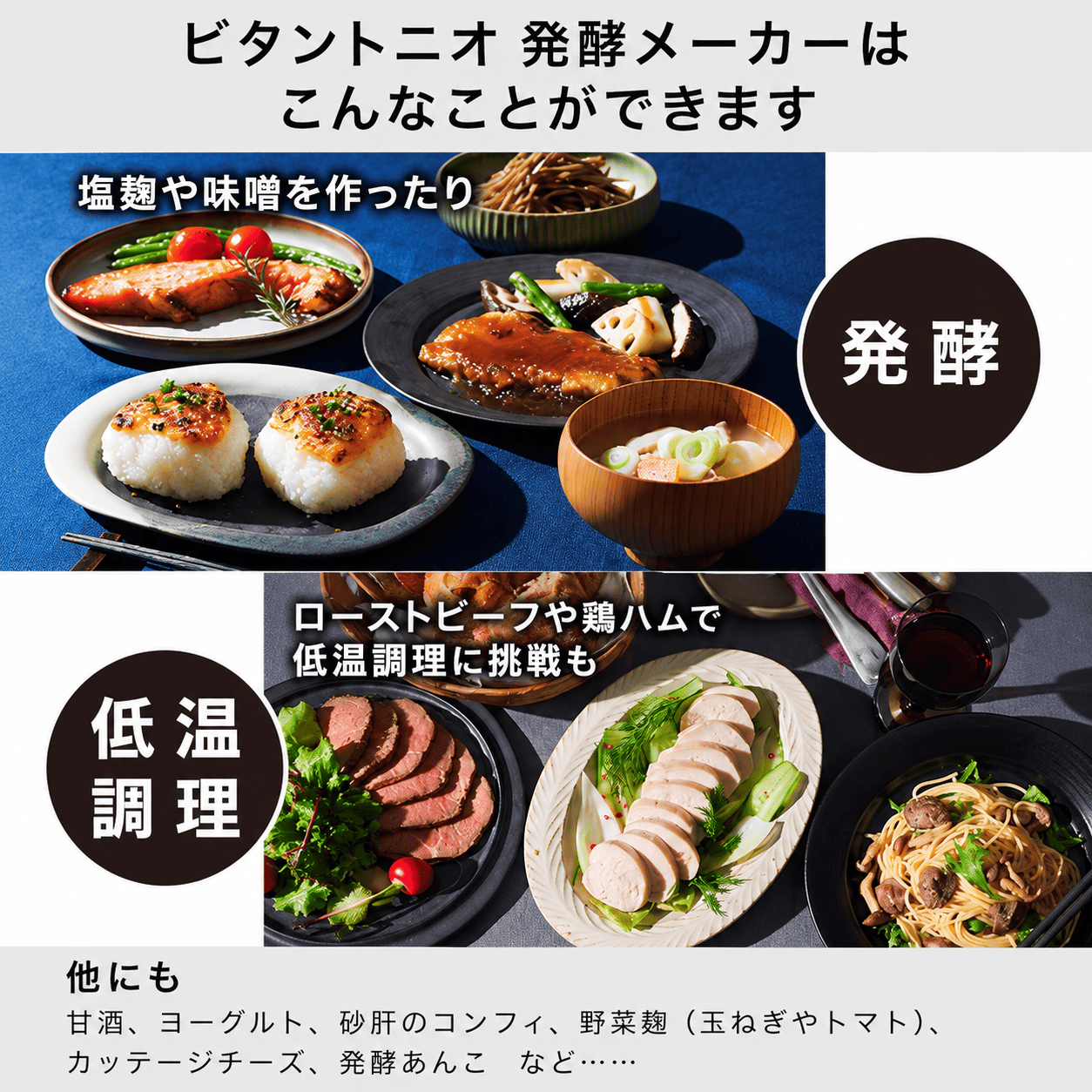 Vitantonio 発酵メーカー FERMENTATION MAKER VFM-10-W