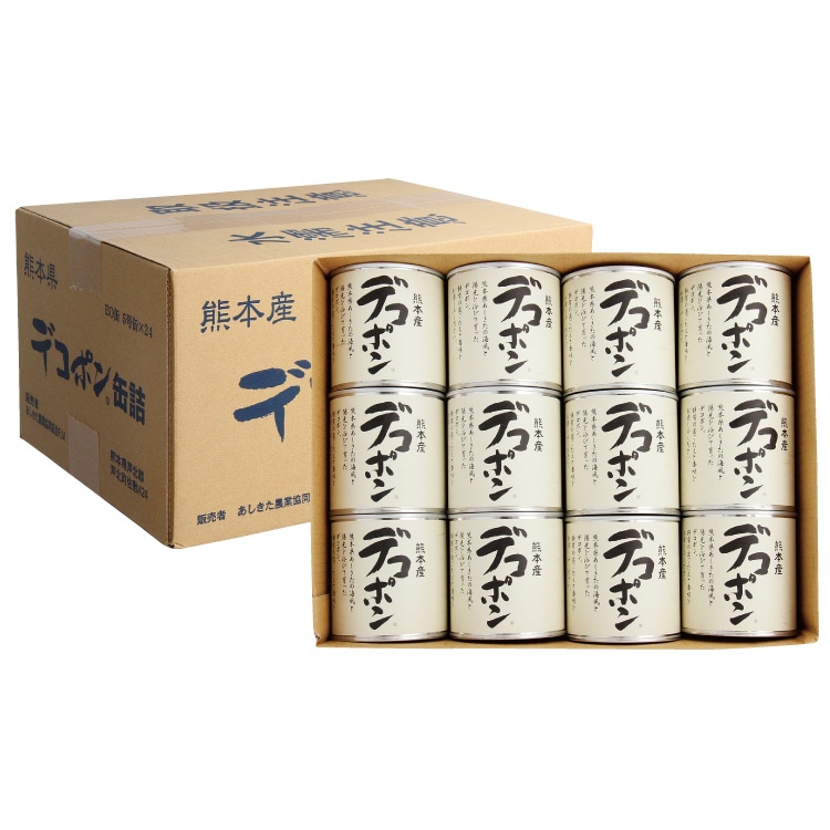 JAあしきた　デコポン缶詰(24缶入)【送料無料(一部地域を除く)】