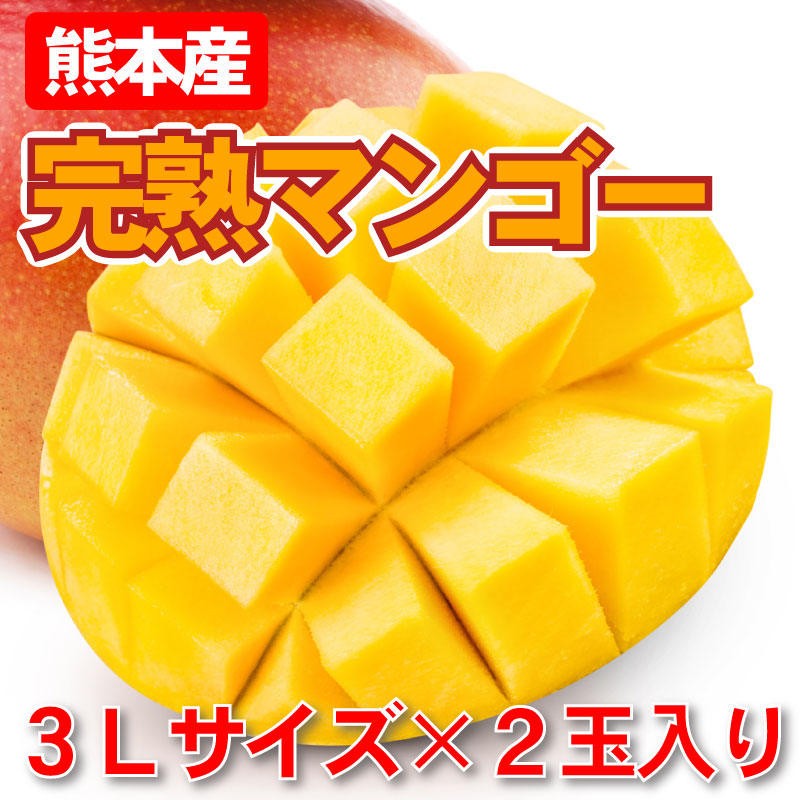 完熟マンゴー（3L×2玉）