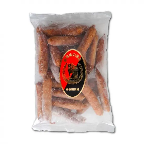 純国産馬刺し　馬ソーセージ500g【クール便発送】