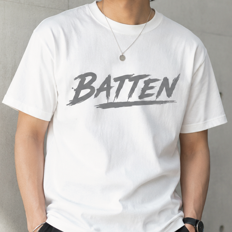 熊本弁デザインTシャツ「BATEN（ばってん）」