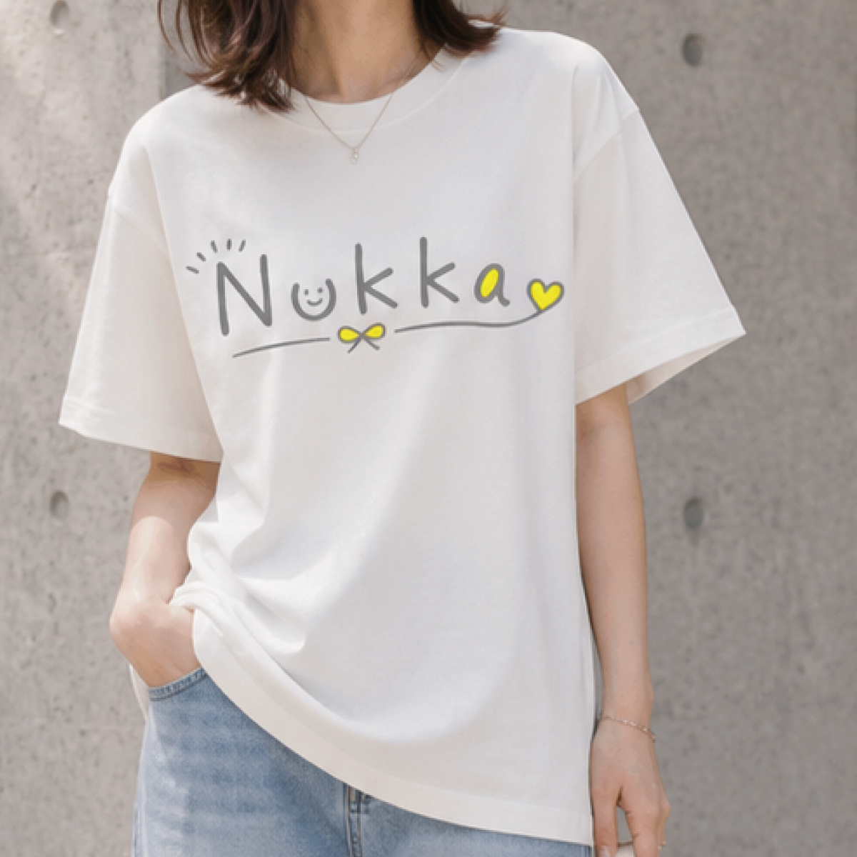 熊本弁デザインTシャツ「Nukka(ぬっか)」