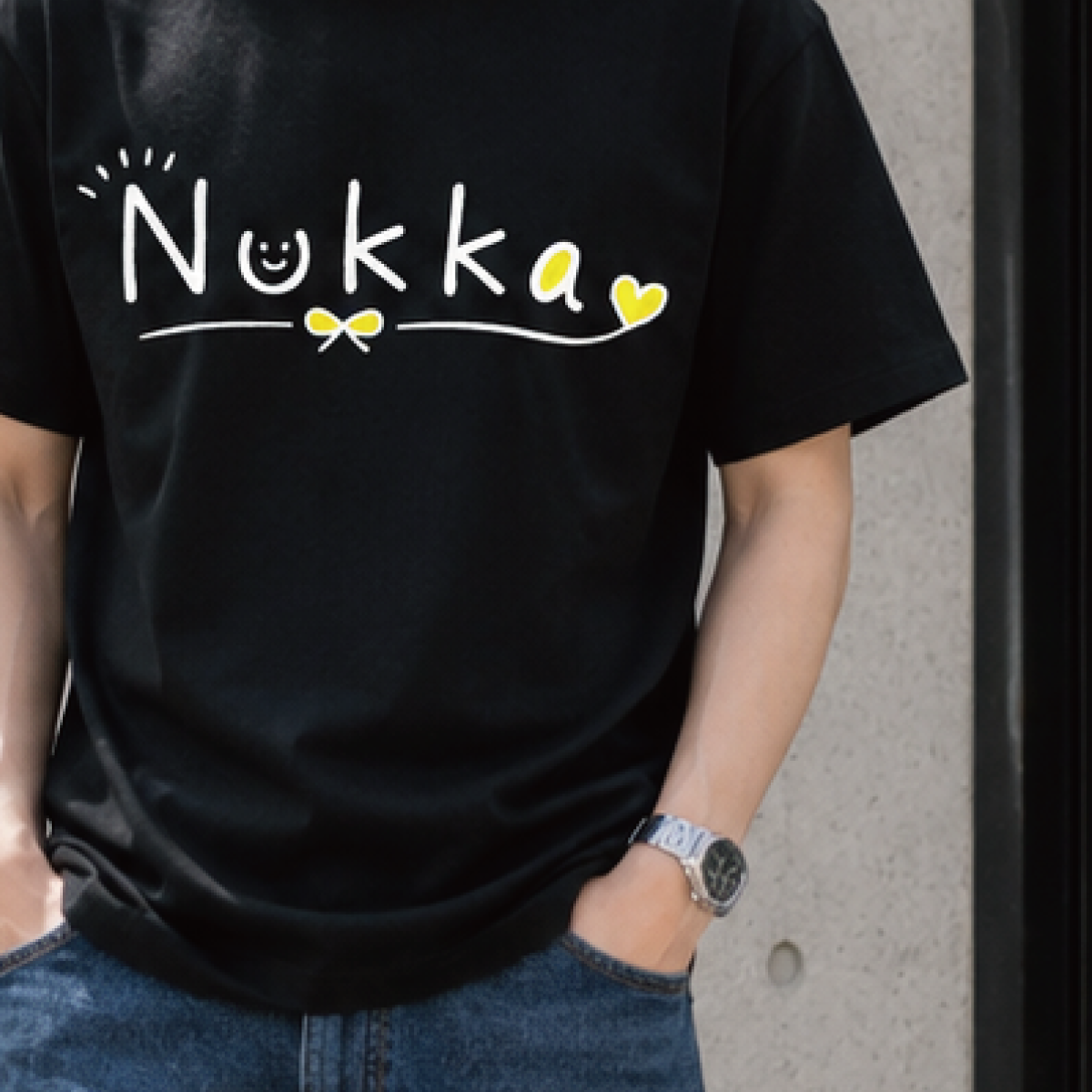 熊本弁デザインTシャツ「Nukka(ぬっか)」