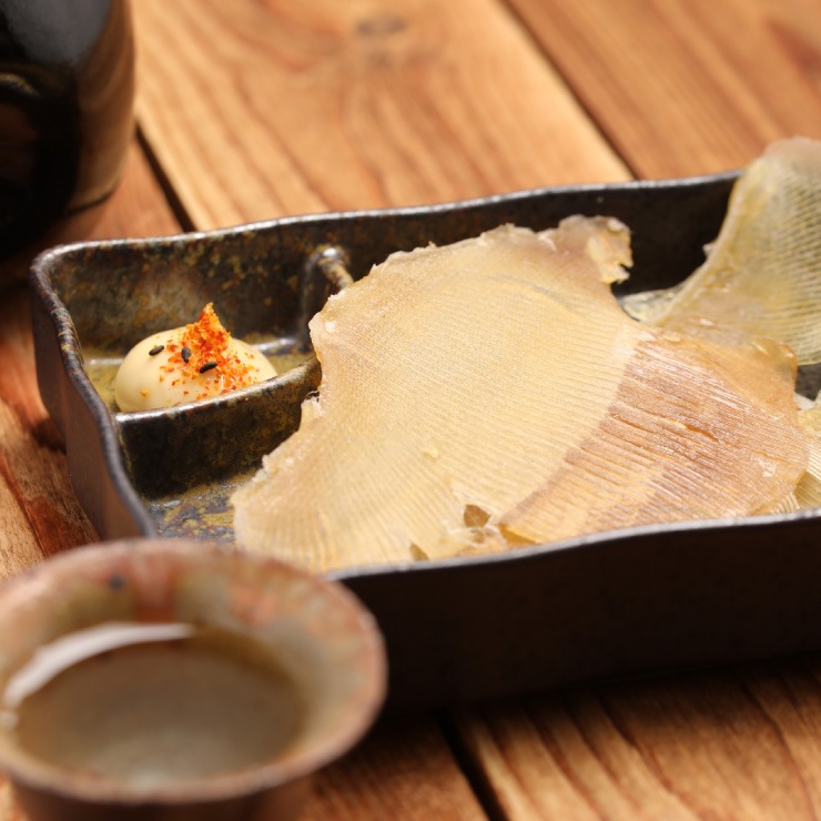 居酒屋の味 大判肉厚えいひれ 250g