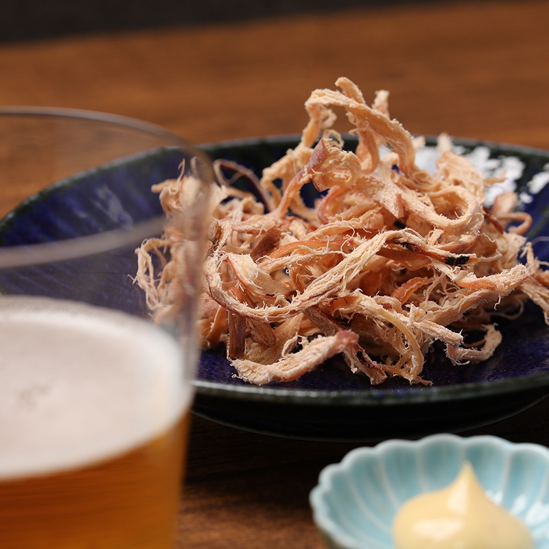 引き立つ素材の旨み 皮付さきいか 200g